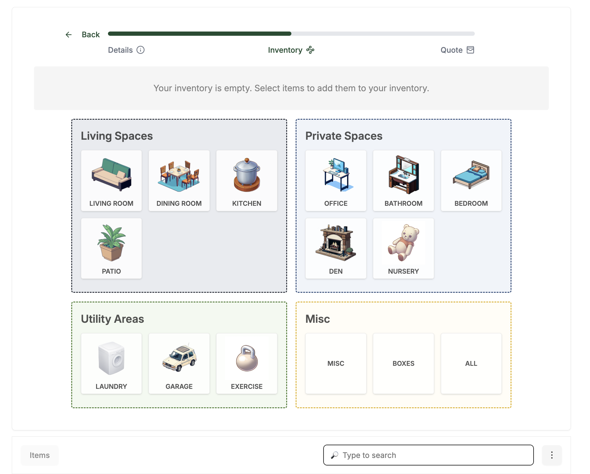 Familliar interface makes it easy for clients to input their
                  information, intuitively.